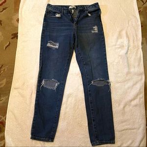 Forever 21 Ripped Jeans